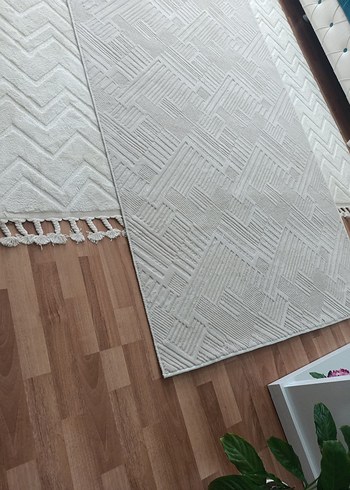 Modern Klasik Gri-Beyaz Halı - Görsel 4