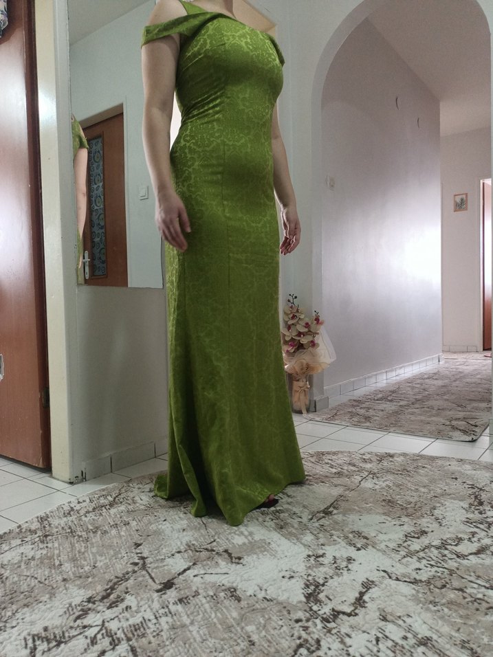 38 beden sıfır balık abiye - Görsel 2