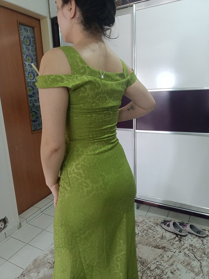 38 beden sıfır balık abiye - Görsel 5