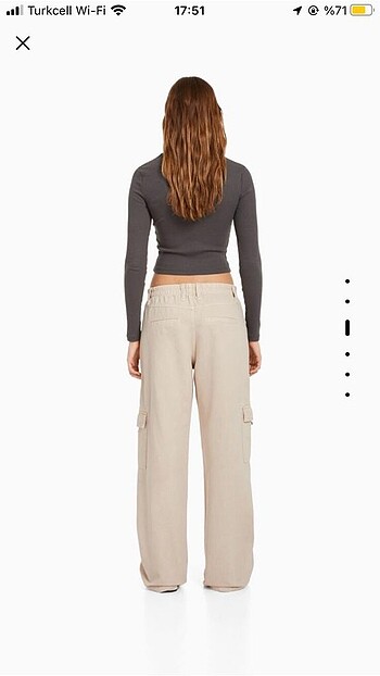 xs Beden Bershka pantolon