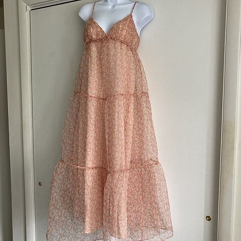 Zara Zara çiçek desenli soft elbise