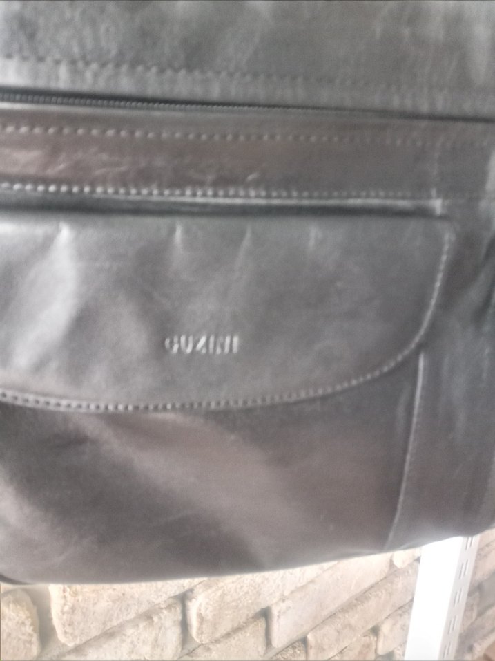 GUZİNİ Siyah Deri Fermuarlı Kadın Çantası - Görsel 3
