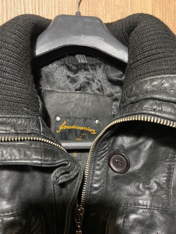 Stradivarus deri ceket - Görsel 3