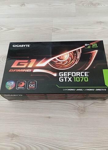 Ekran kartı Gigabyte 1070 GTX G1 Gaming 8GB