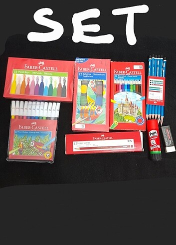 #fabercastelkalem seti Hepsi 