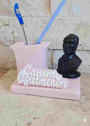 Atatürk Büst Kalemlik - Görsel 7