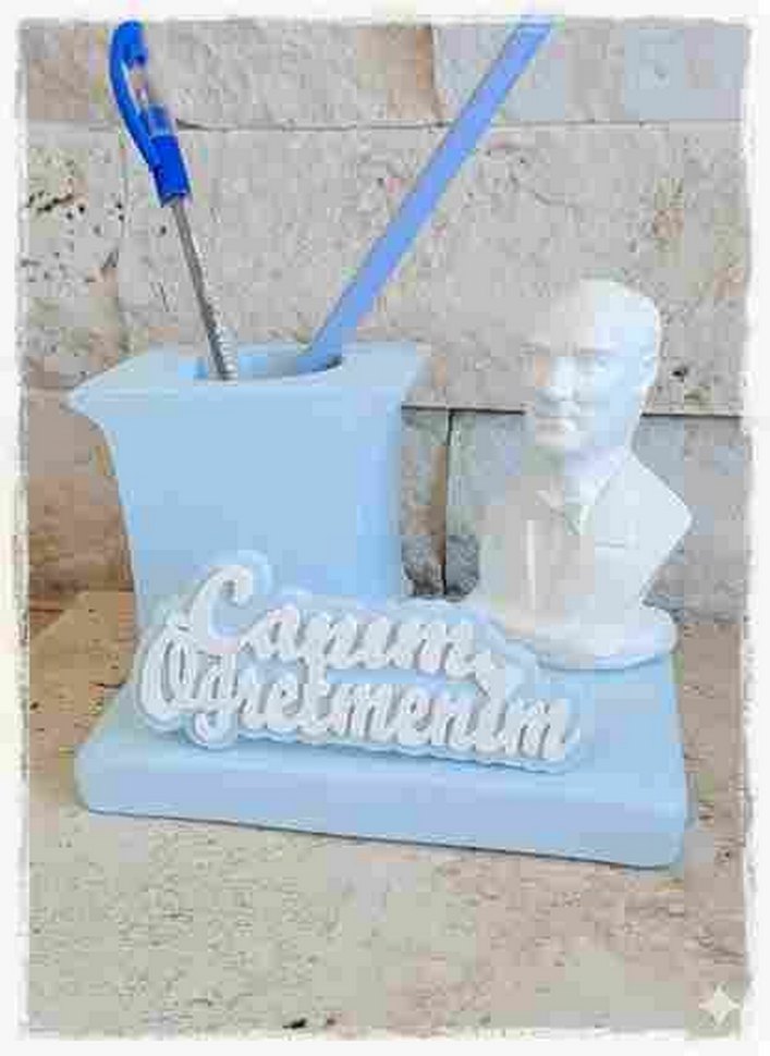 Atatürk Büst Kalemlik - Görsel 5