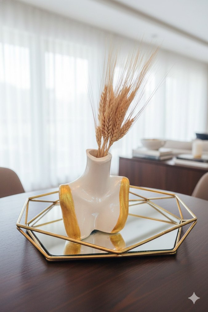 Bej Vazo - Modern Tasarımlı - Görsel 2