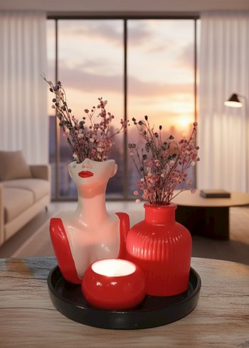 Büst vazo - Görsel 12