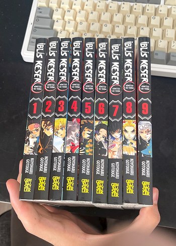 İblis Keser Manga Serisi 1-9 Cilt