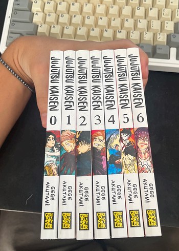 Jujutsu Kaisen Manga Serisi 0-6 Cilt