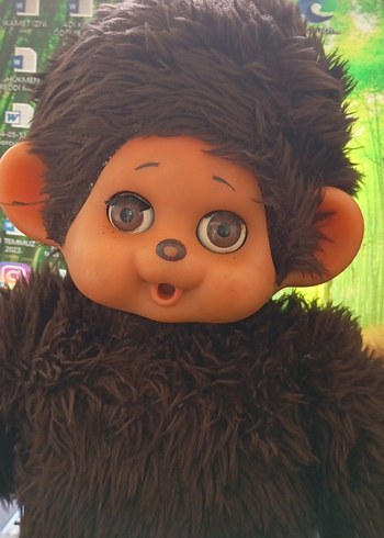 Vintage 1974 monaccici bebek - Görsel 2