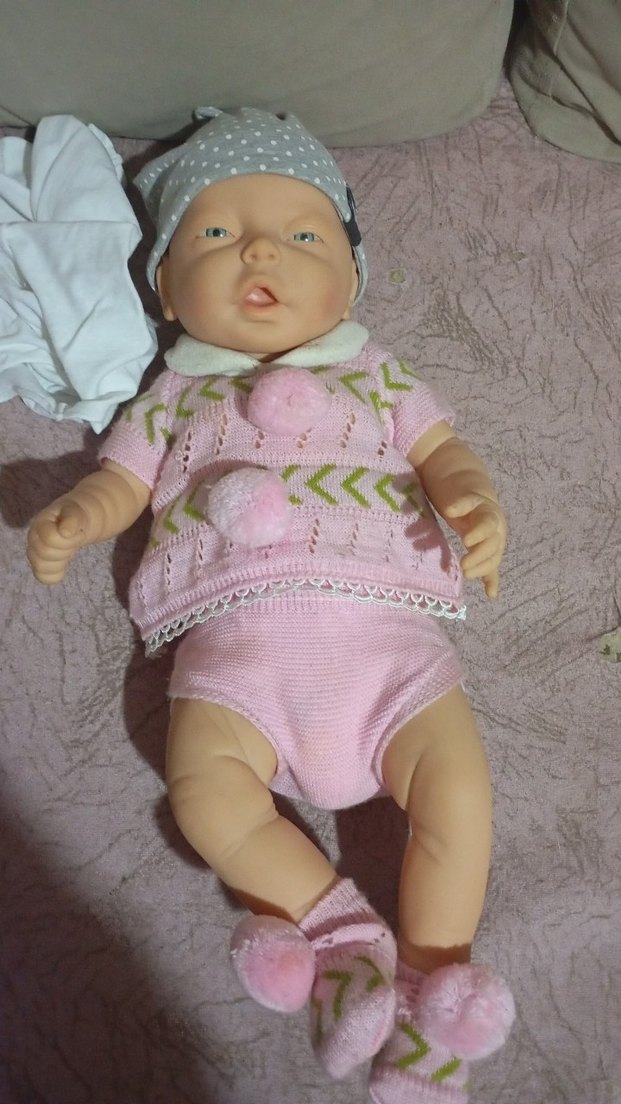 Pembe Bebek Oyuncak Bebek - Görsel 2