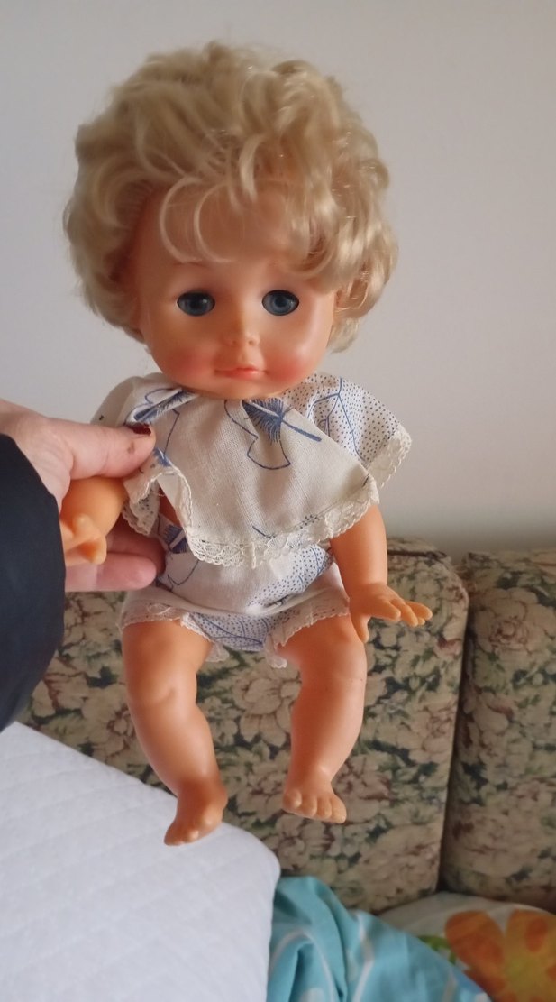 Vintage Bebek Oyuncak Pastel Renkli - Görsel 2