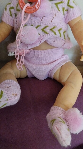 Gerçekçi vinil bebek - Görsel 5