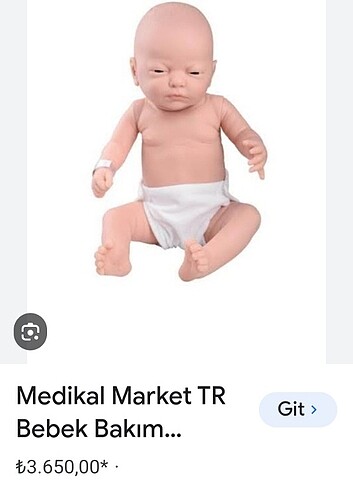 Gerçekçi vinil bebek - Görsel 8