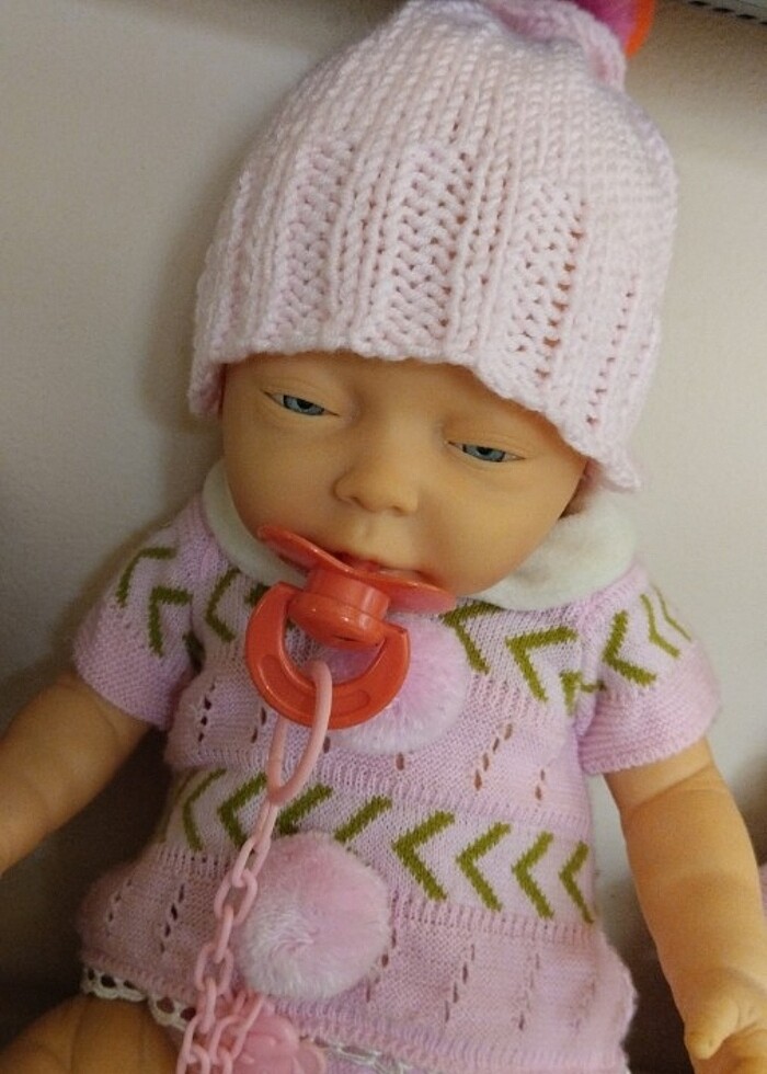 Gerçekçi vinil bebek - Görsel 2