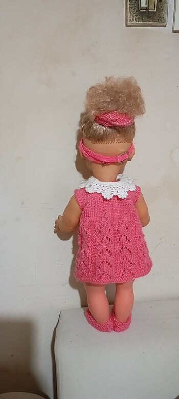 Vintage Cabbar bebek.  - Görsel 3