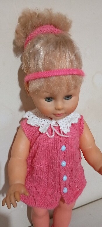 Vintage Cabbar bebek.  - Görsel 4