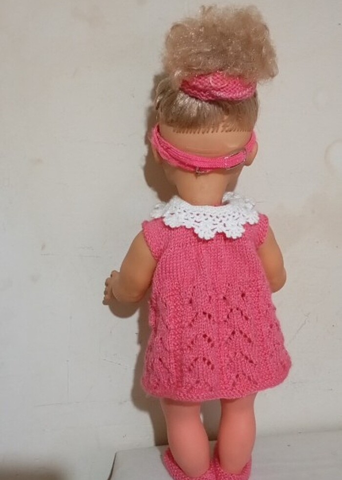 Vintage Cabbar bebek.  - Görsel 3