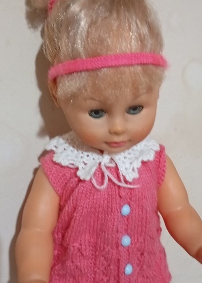 Vintage Cabbar bebek.  - Görsel 4