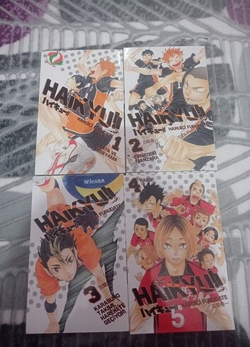  Haikyu!! 1-4 set