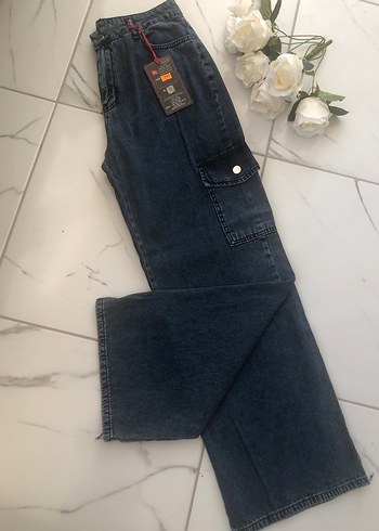 Loose Fit Kot Pantolon - Görsel 3