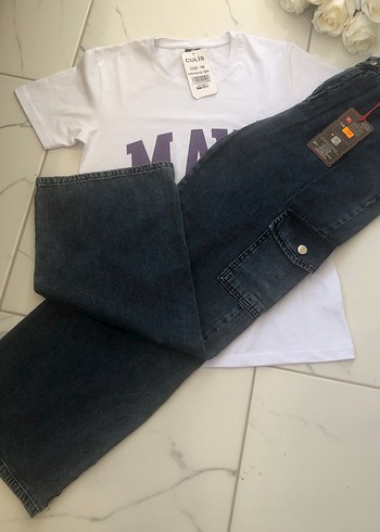 Loose Fit Kot Pantolon - Görsel 2