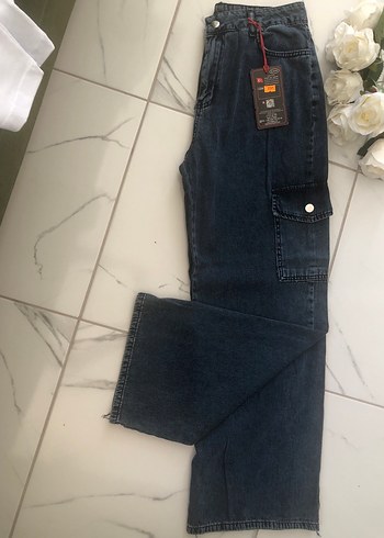 Loose Fit Kot Pantolon - Görsel 6