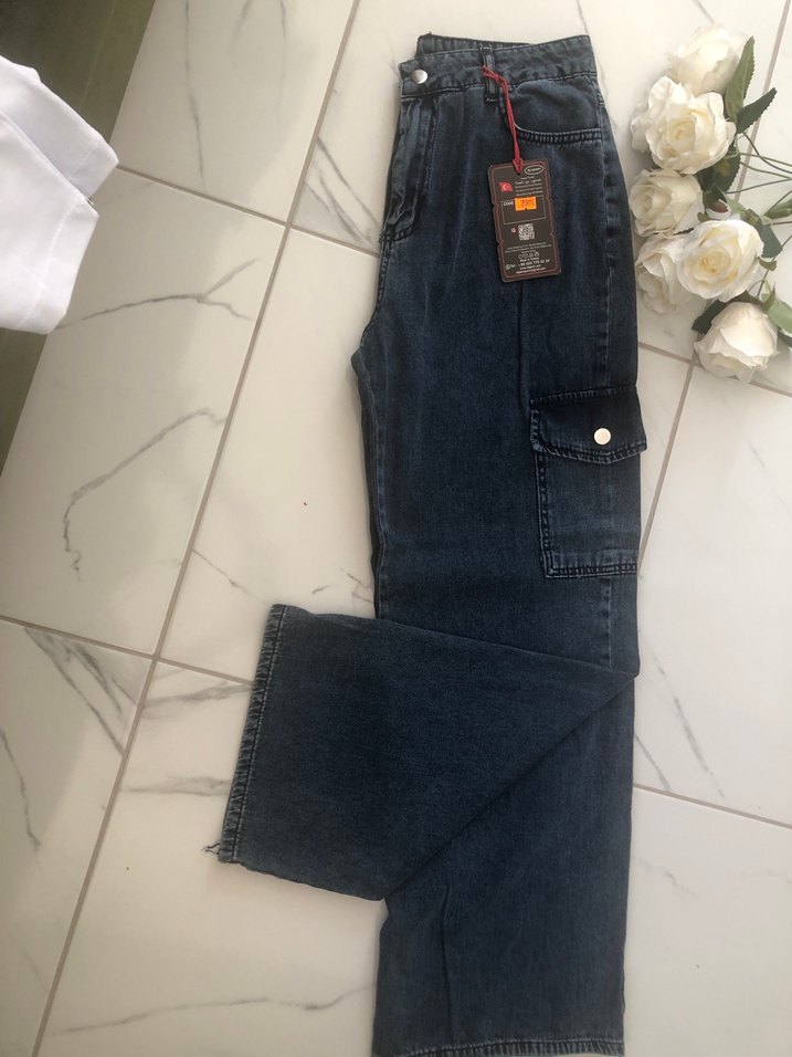 Loose Fit Kot Pantolon - Görsel 4