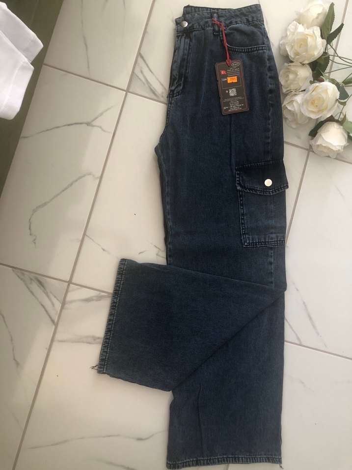 Loose Fit Kot Pantolon - Görsel 5