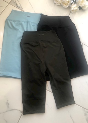 Oysho Siyah Mini Spor Tayt - Görsel 8