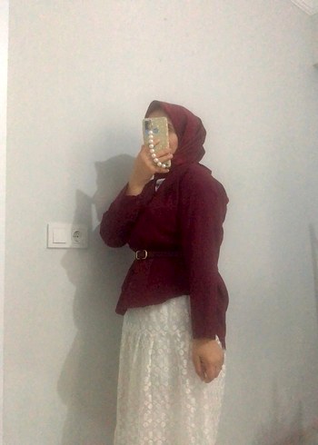 Beyaz Kat Kat Etek - Görsel 2