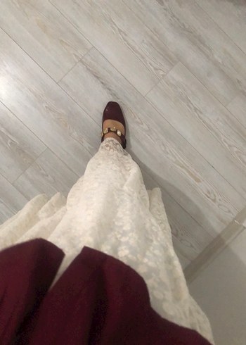 Beyaz Kat Kat Etek - Görsel 3