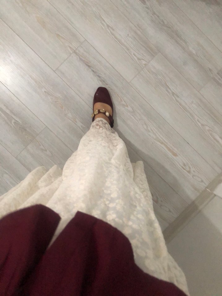 Beyaz Kat Kat Etek - Görsel 3