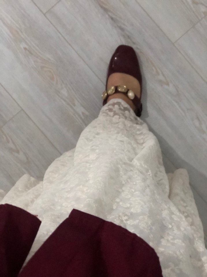 Beyaz Kat Kat Etek - Görsel 5