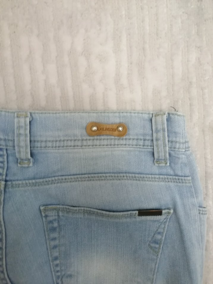 Bej Kadın Midi Boy kot Pantolon - Görsel 3