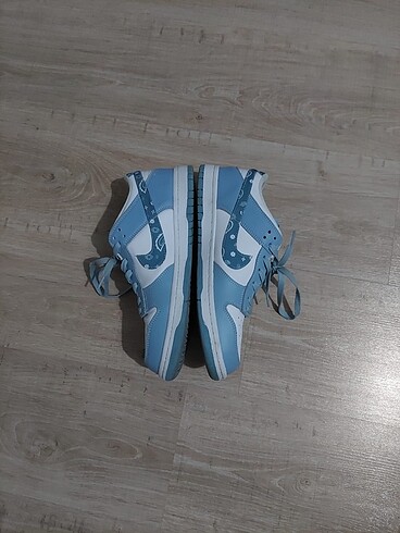44 Beden mavi Renk Nike dunk low paisley university