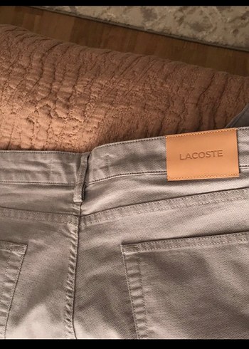 34 Beden gri Renk Lacoste erkek pantolon