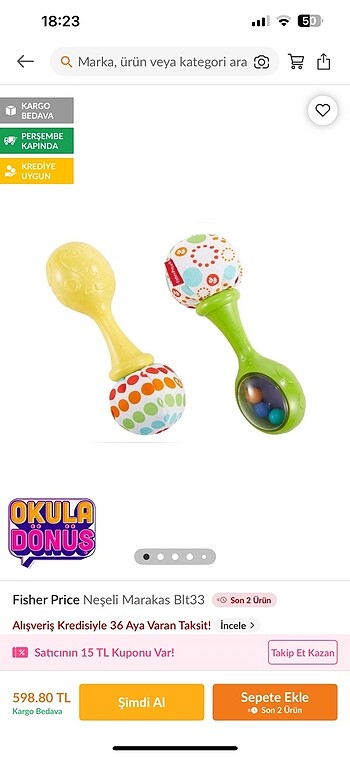 Fisher Price Oyuncak
