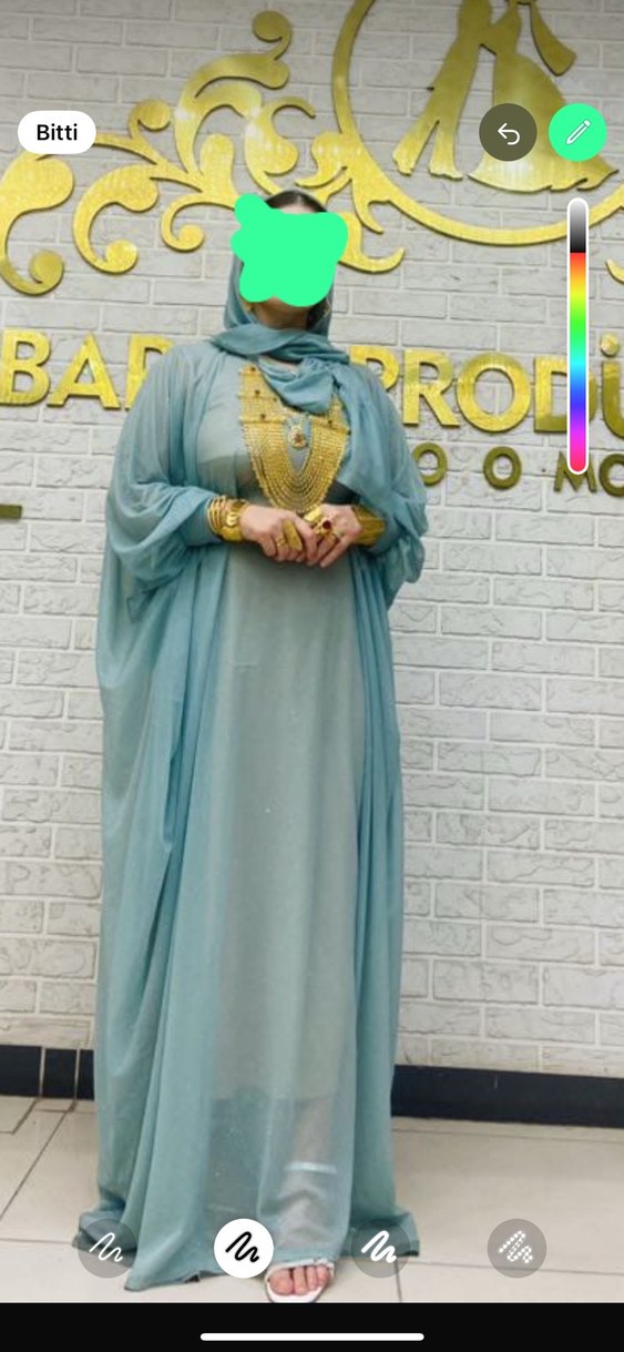 Drapeli Uzun Bohem Elbise - Görsel 2