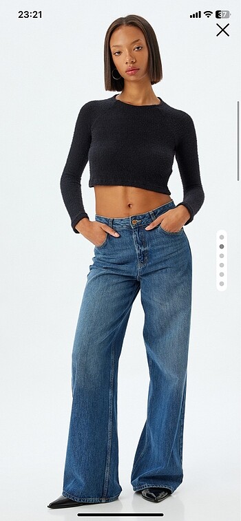 Koton Koton Peluş Crop