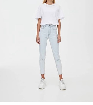 #pullandbear mom jean