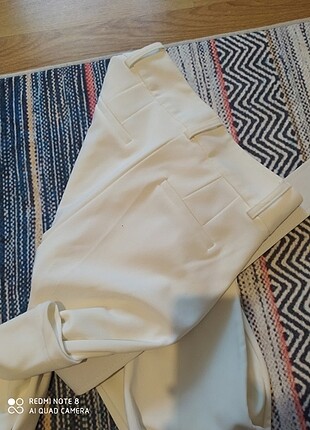 s Beden beyaz Renk Beyaz havuc pantolon