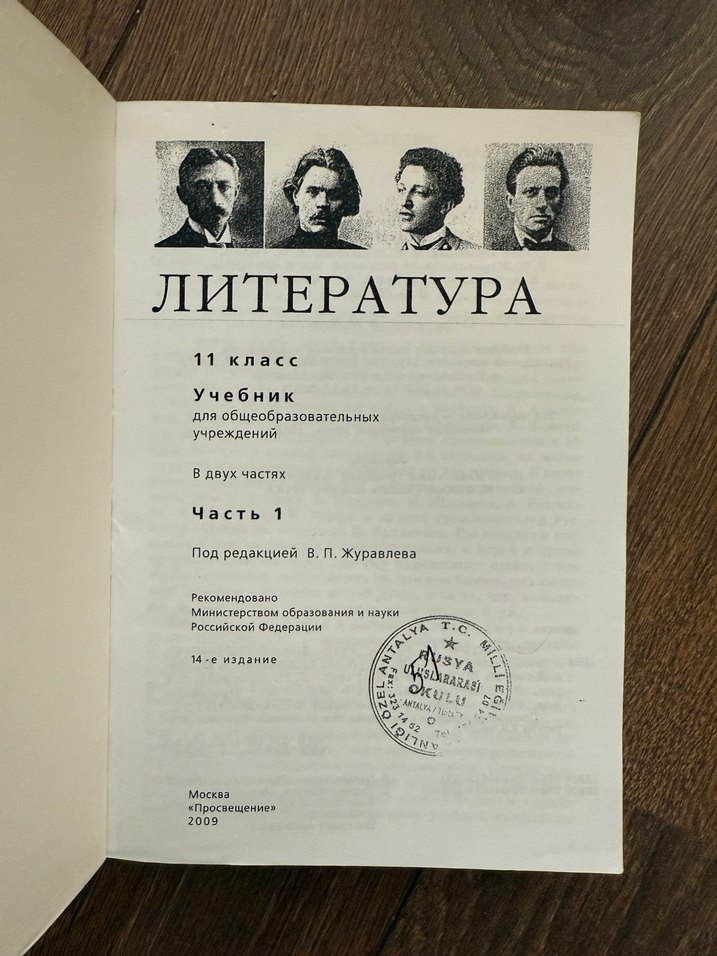 Rus Edebiyatı Kitabı 1. Cilt kapaklı - Görsel 5