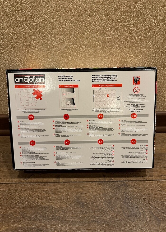 Anatolian 2000 parça Puzzle - Görsel 2
