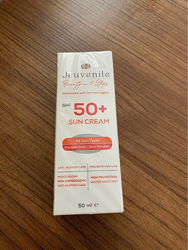 Jeuvenile Güneş Kremi Spf50+