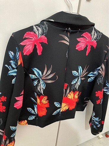 s Beden Kadın crop blazer ceket
