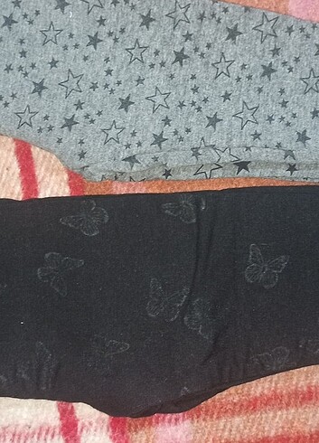 6 Ay Beden gri Renk Bebek Pantalon tayt