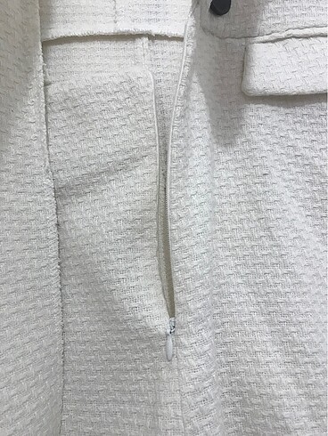 Diğer şortlu beyaz ceket elbise tulum
